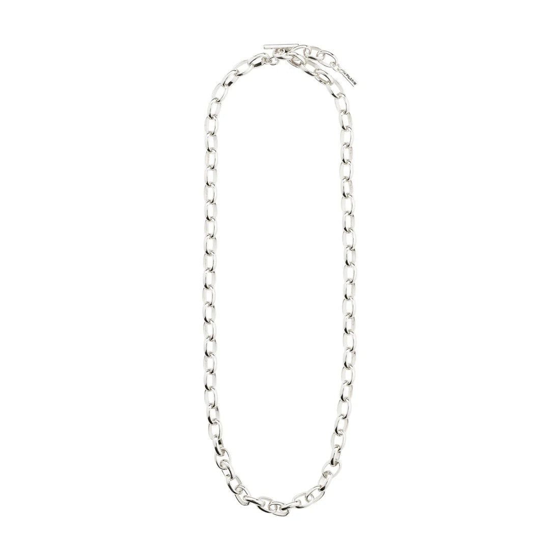 Vintage Style Necklace-Charm Silver Plated Chain Necklace