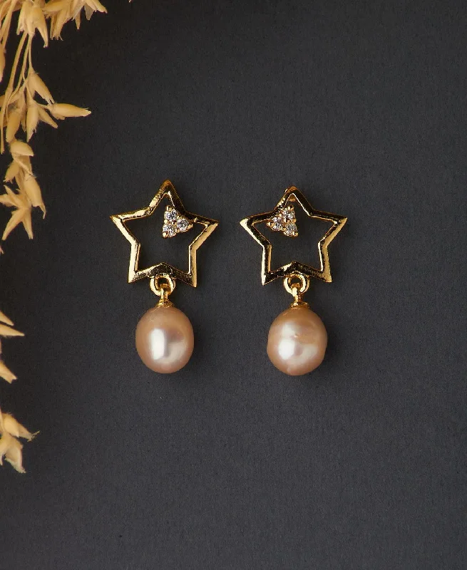 Boho Chic Earrings-Star Stone Studded Earring