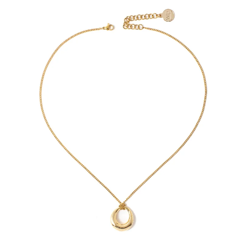 Simple Silver Chain Necklace-Domeo Gold Necklace