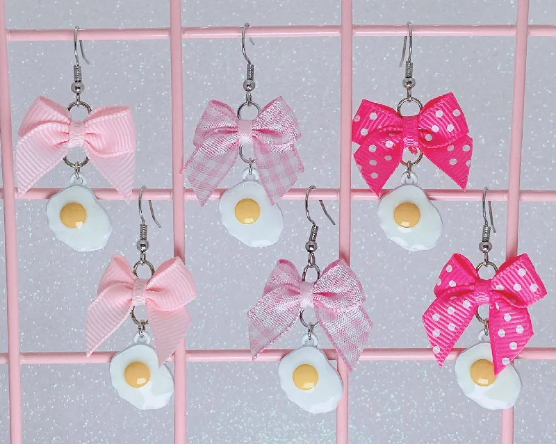 Beautiful Gem Earrings for Party-Fried Egg Earrings (11 Colors)