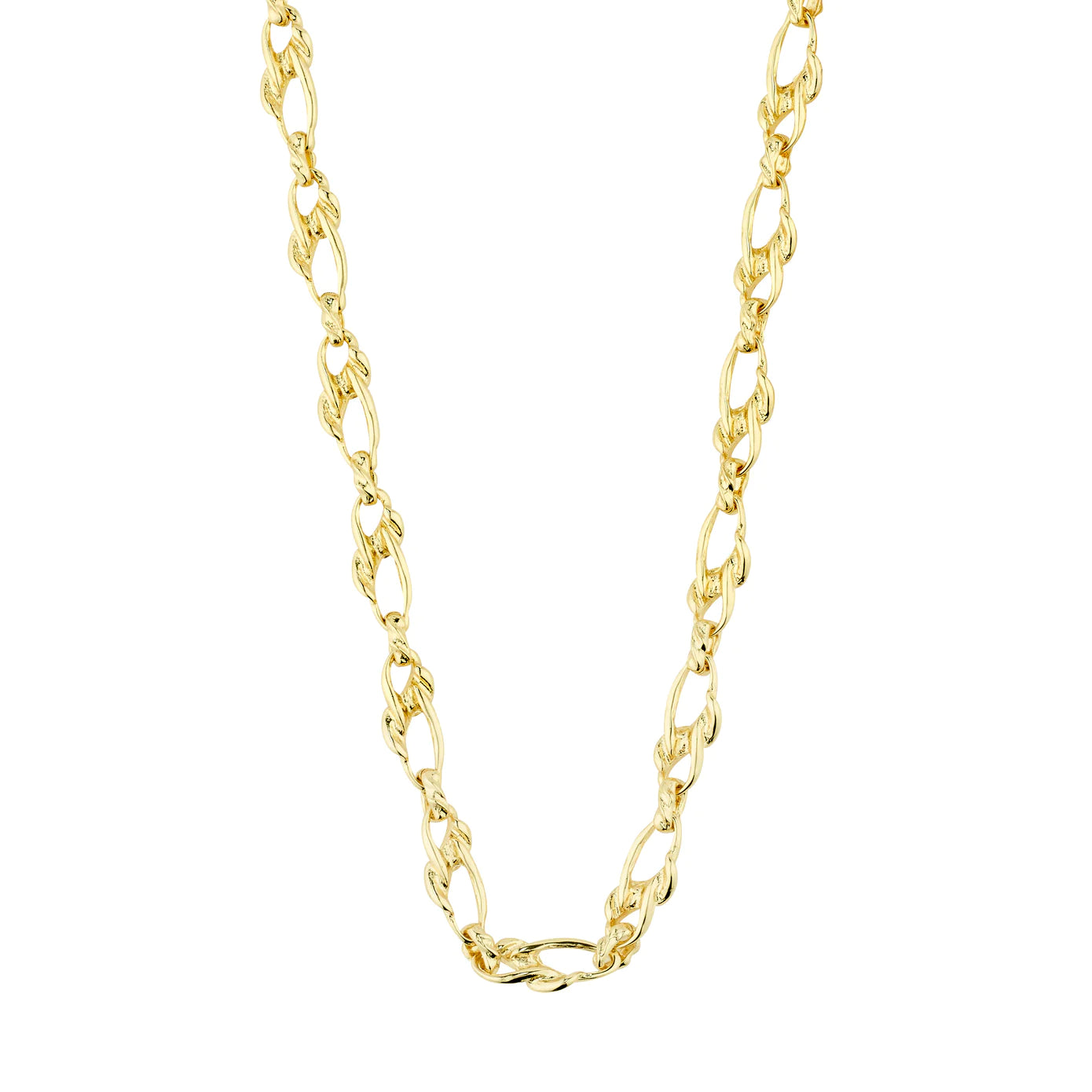 Classic Silver Necklace for Everyday Wear-Rani Gold Plated Chain Necklace