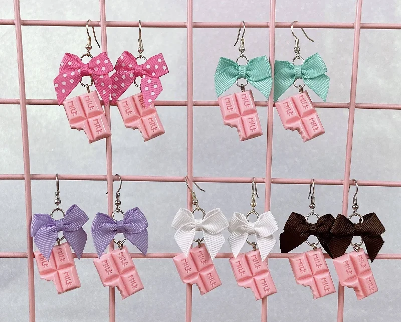 High Fashion Earrings for Women-Pink Chocolate Earrings (5 Colors)