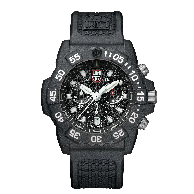 Sports Watches with Compass for Hiking-Luminox Navy Seal Chronograph Series 3581