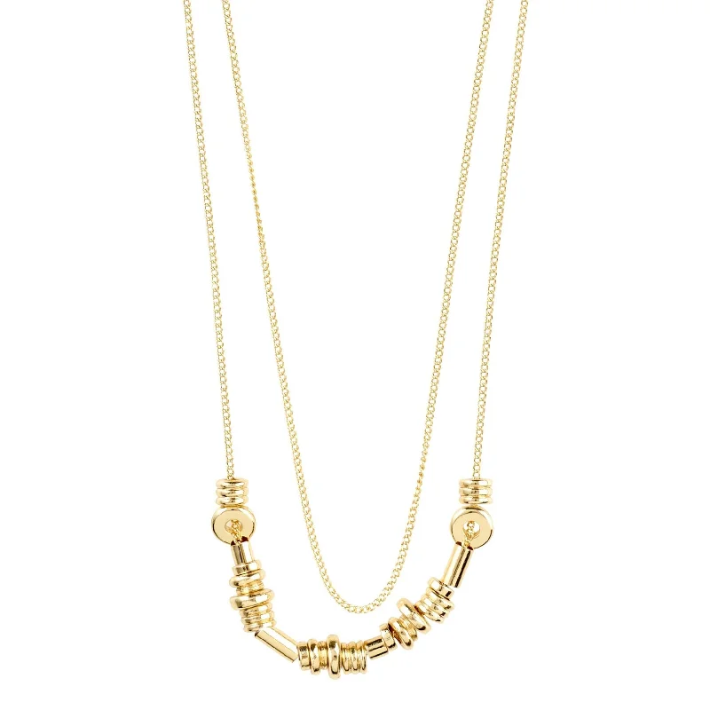 Adjustable Necklace for Comfortable Wear-Dreams Gold Plated Necklace