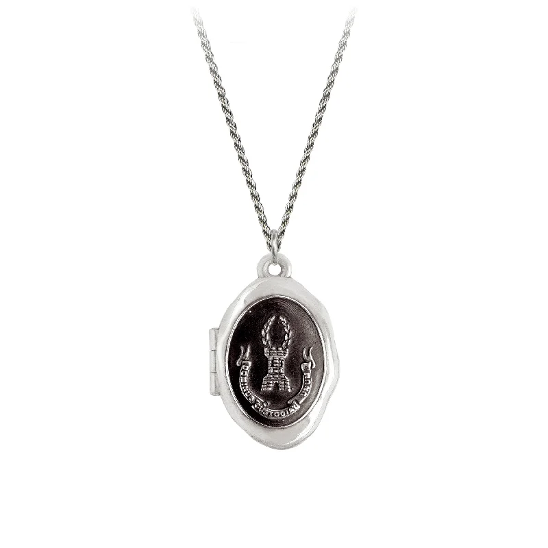 Engraved Necklace for Personal Touch-Blessing Locket - Limited Edition