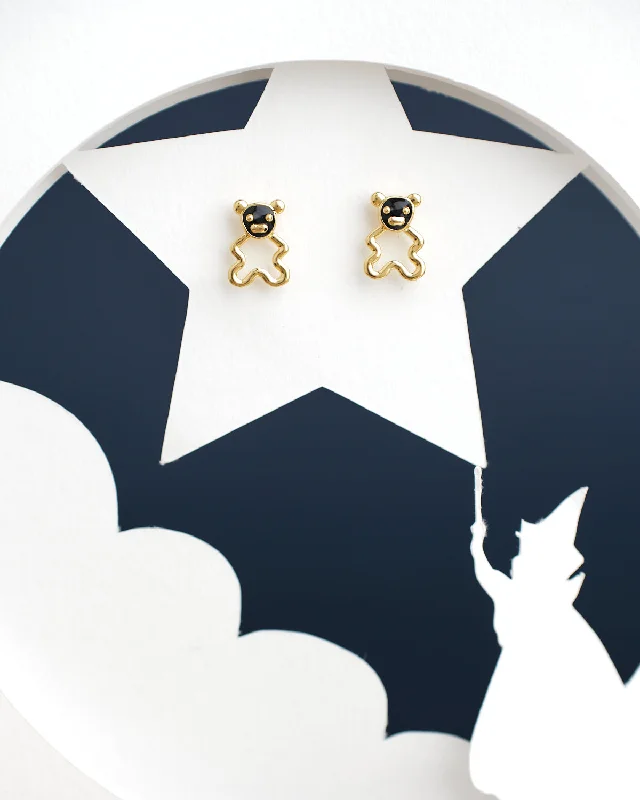 Timeless Earrings for Special Occasions-The Pretty Teddy Stud Earring