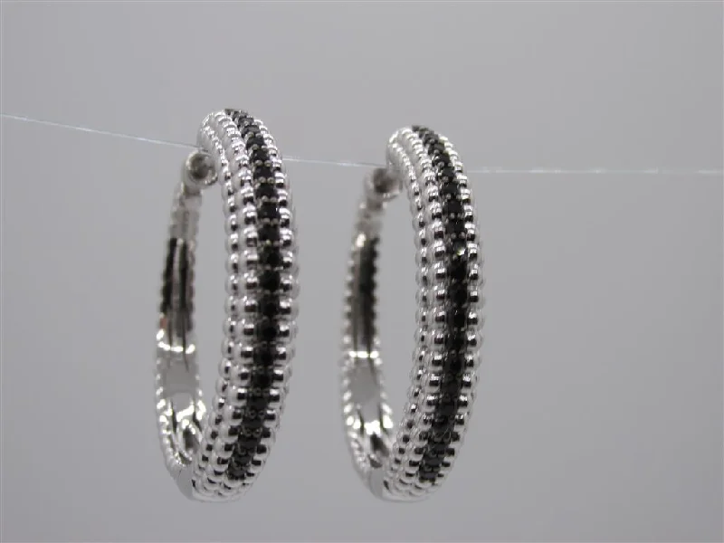 Funky Earrings for Casual Styles-Silver Earrings