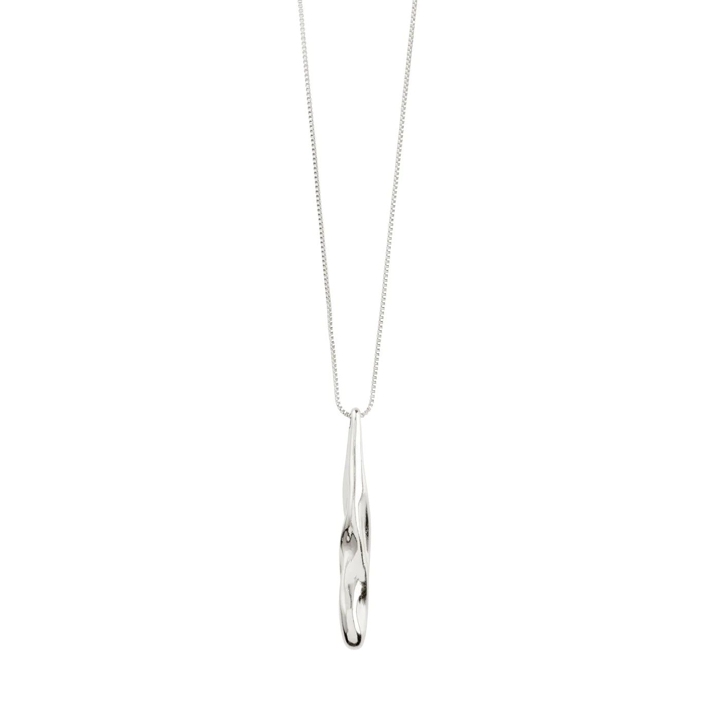 Artistic Necklace for Fashion Lovers-Alberte Silver Plated Necklace