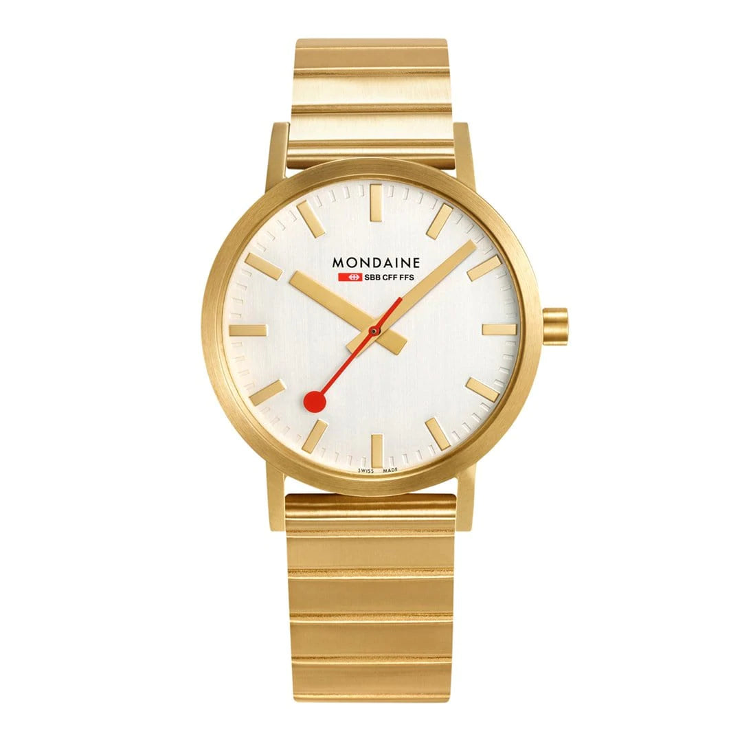 Fashion Watches with Oversized Faces-Mondaine Official Swiss Railways Classic A660.30360.16SBM