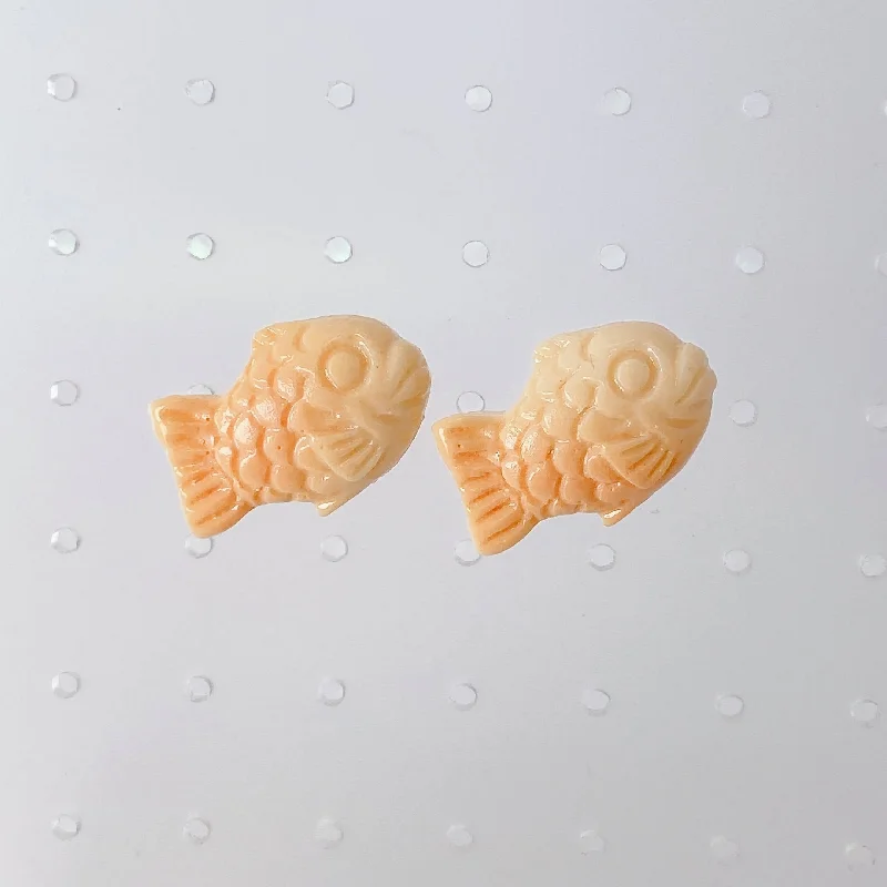 Rainbow Earrings for Festivals-Instant Shipping! Taiyaki Earrings