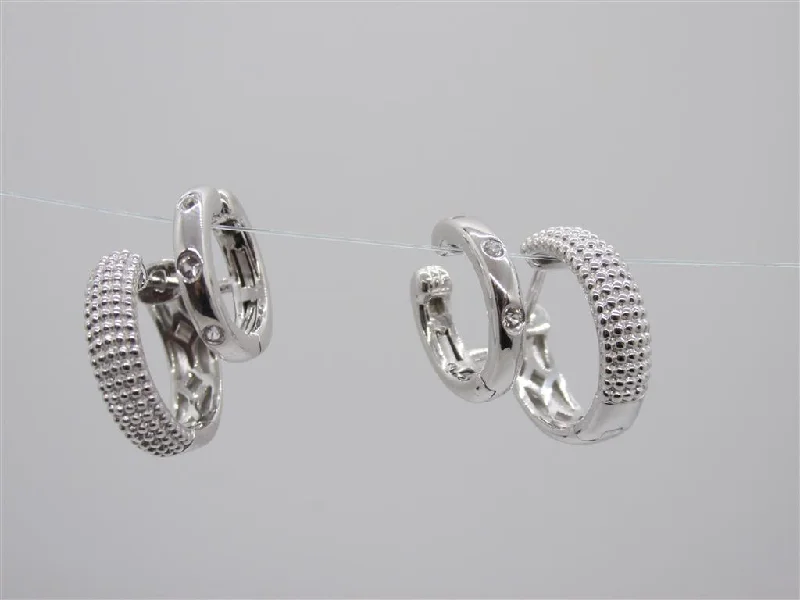 Bright Earrings for Daytime Looks-Silver Earrings