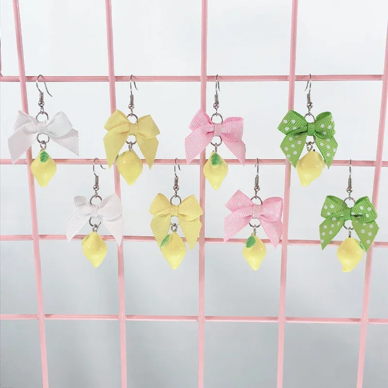 Beautiful Earrings for Weddings-Lemon Earrings (4 Colors)