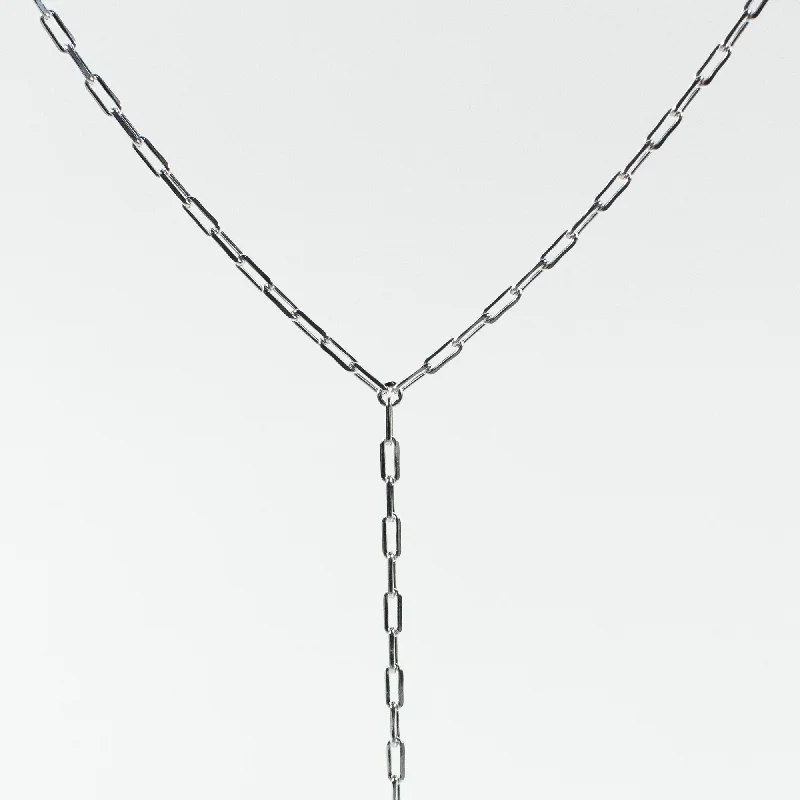 Trendy Choker Necklace for Fashion-Y Parallel Chain Silver Necklace