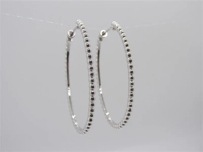 Round Earrings for Every Occasion-Silver Earrings